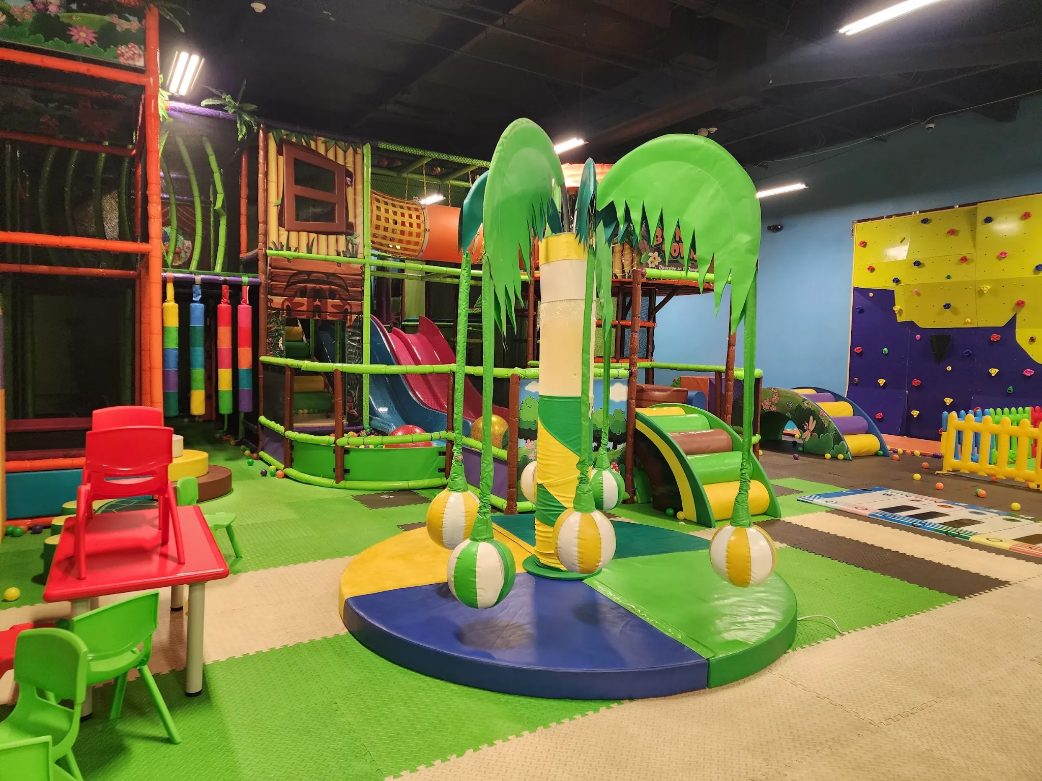 Jungle Play area for kids at SacTag