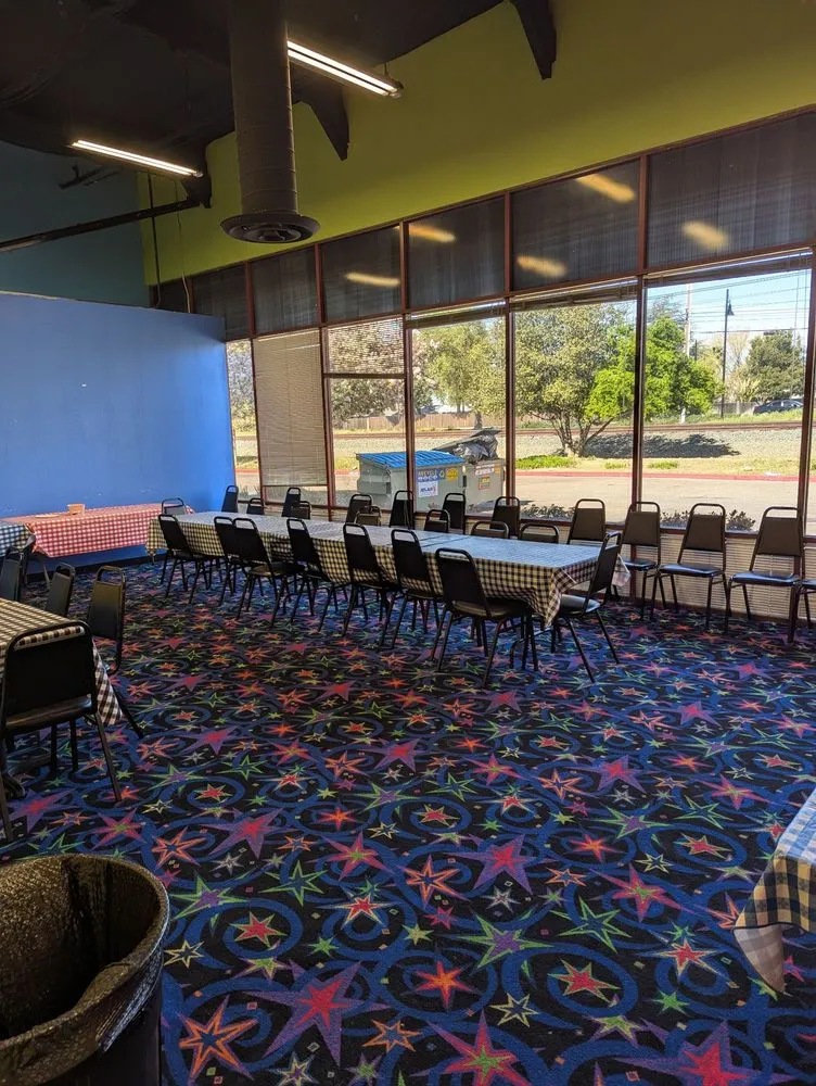 Private party room for birthday celebrations and events at SacTag.